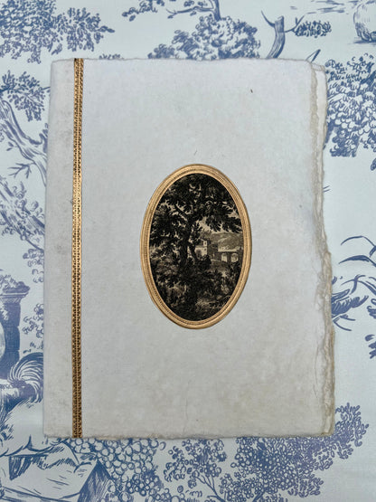 18th-Century Engraving Handmade Notebook