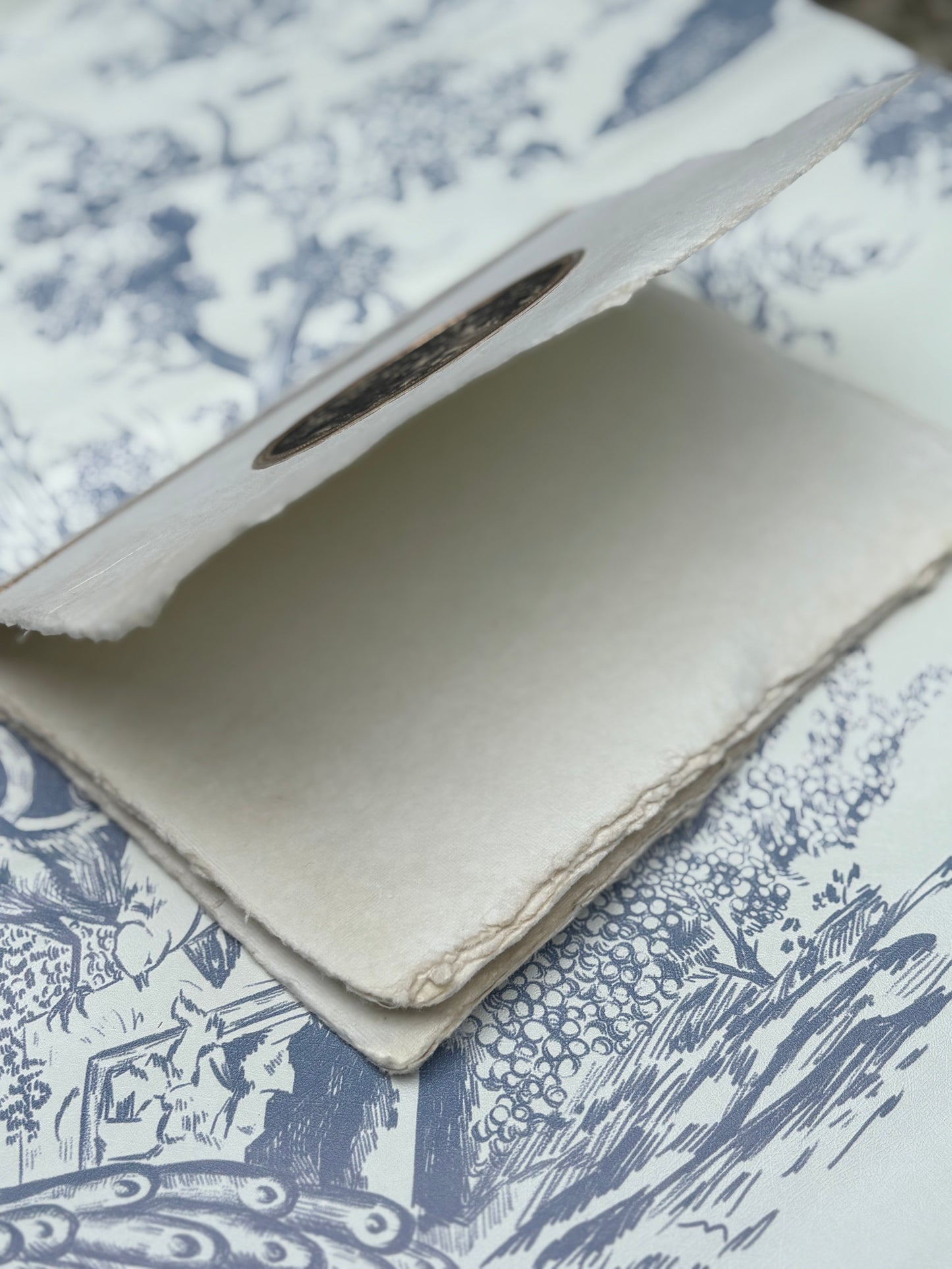 18th-Century Engraving Handmade Notebook