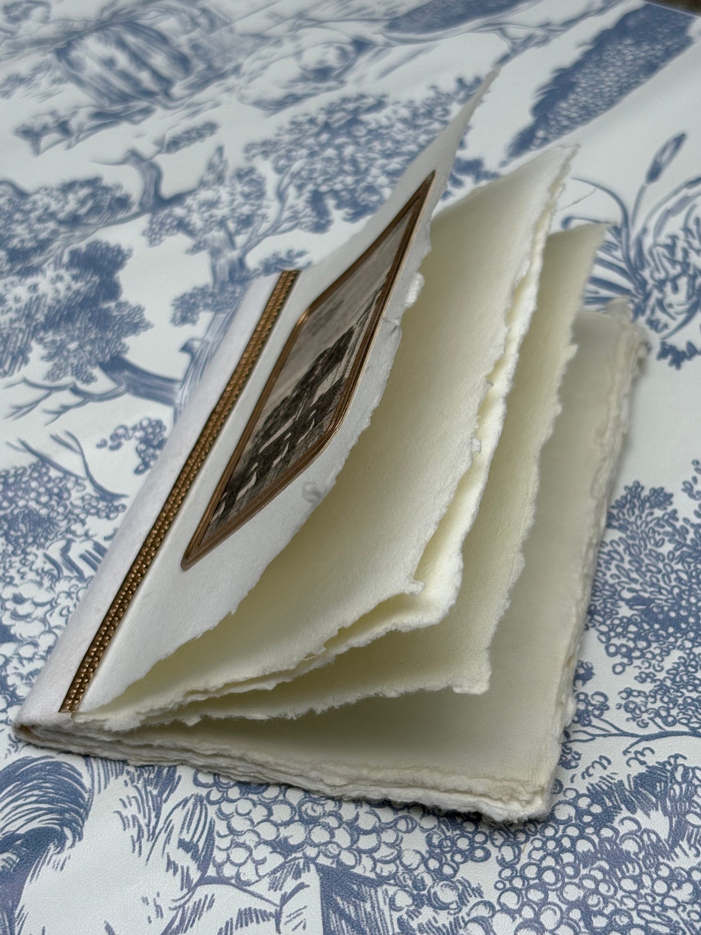 18th-Century Engraving Handmade Notebook