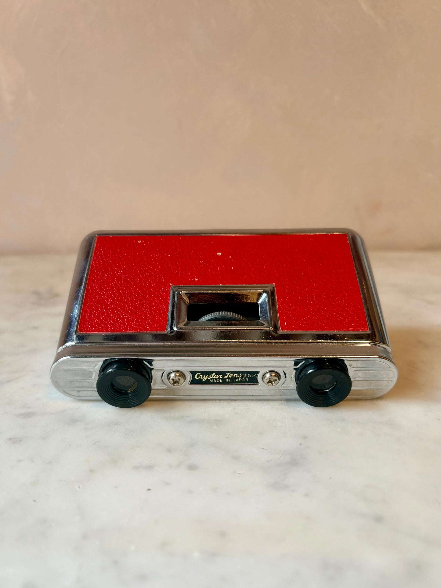 Vintage 1960s Japanese Folding Opera Binoculars