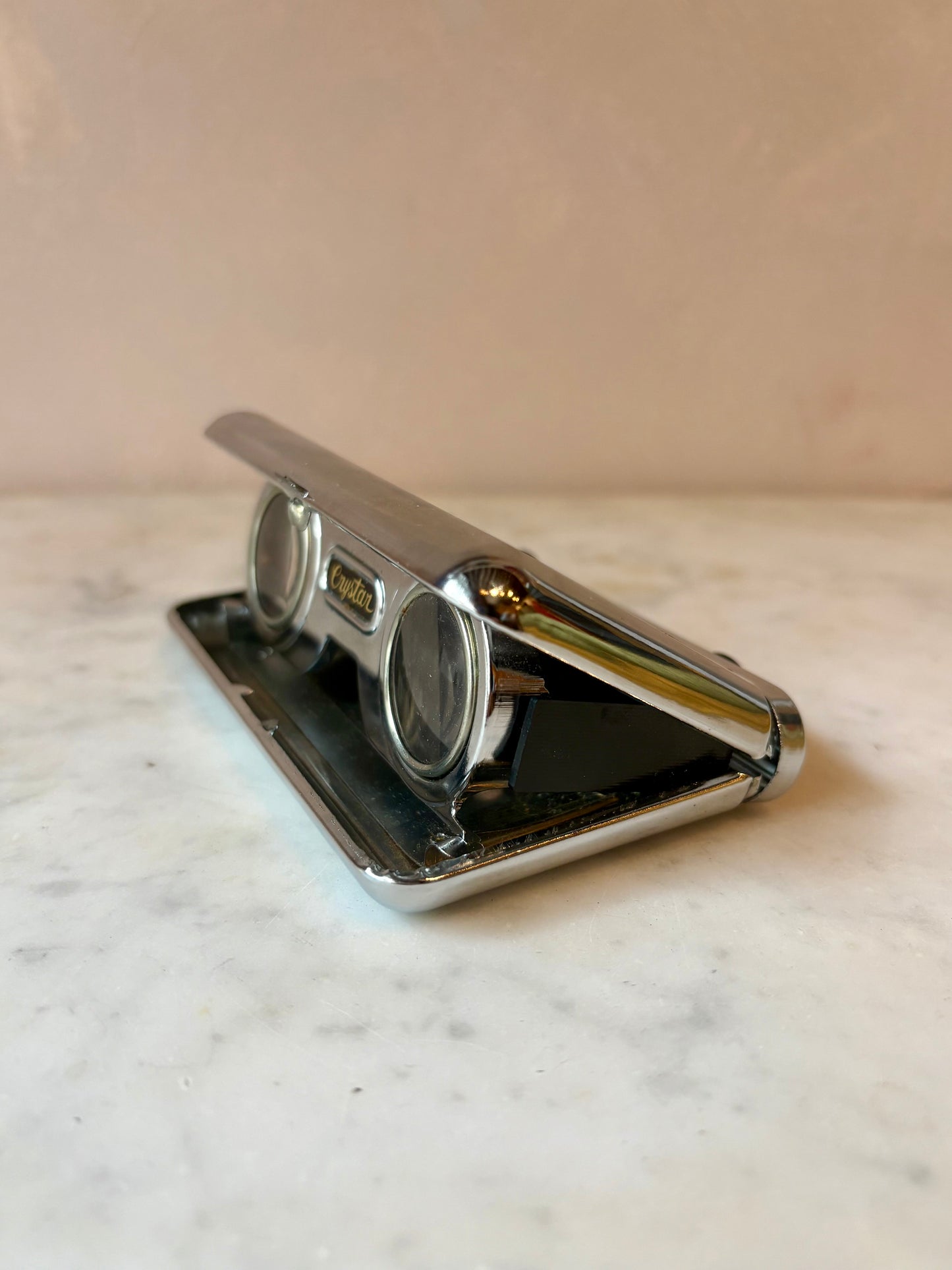 Vintage 1960s Japanese Folding Opera Binoculars