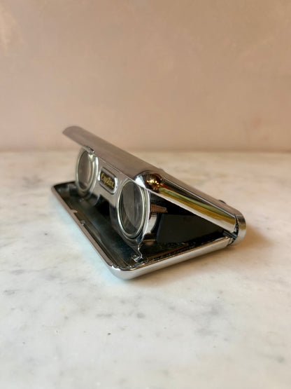Vintage 1960s Japanese Folding Opera Binoculars