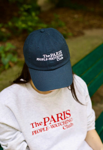 Paris People-Watching Club Sweatshirt - Gildan heavy crewneck sweatshirt