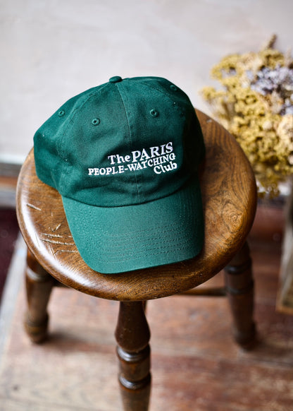 Forest Green Paris People-Watching Club Hat