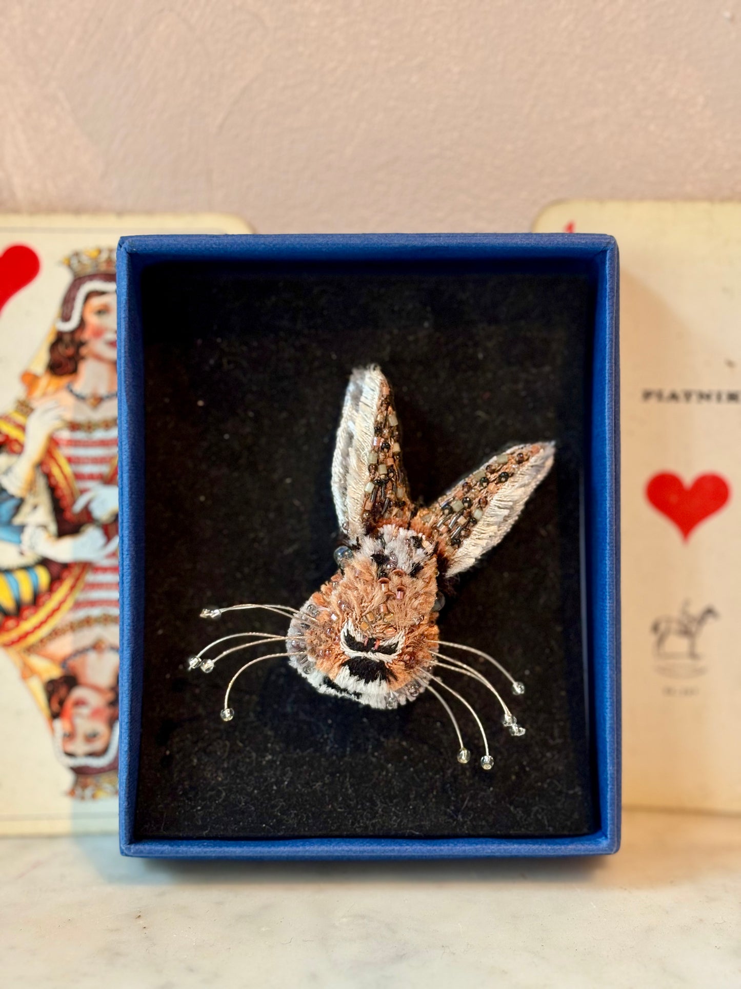 Rabbit Brooch Pin