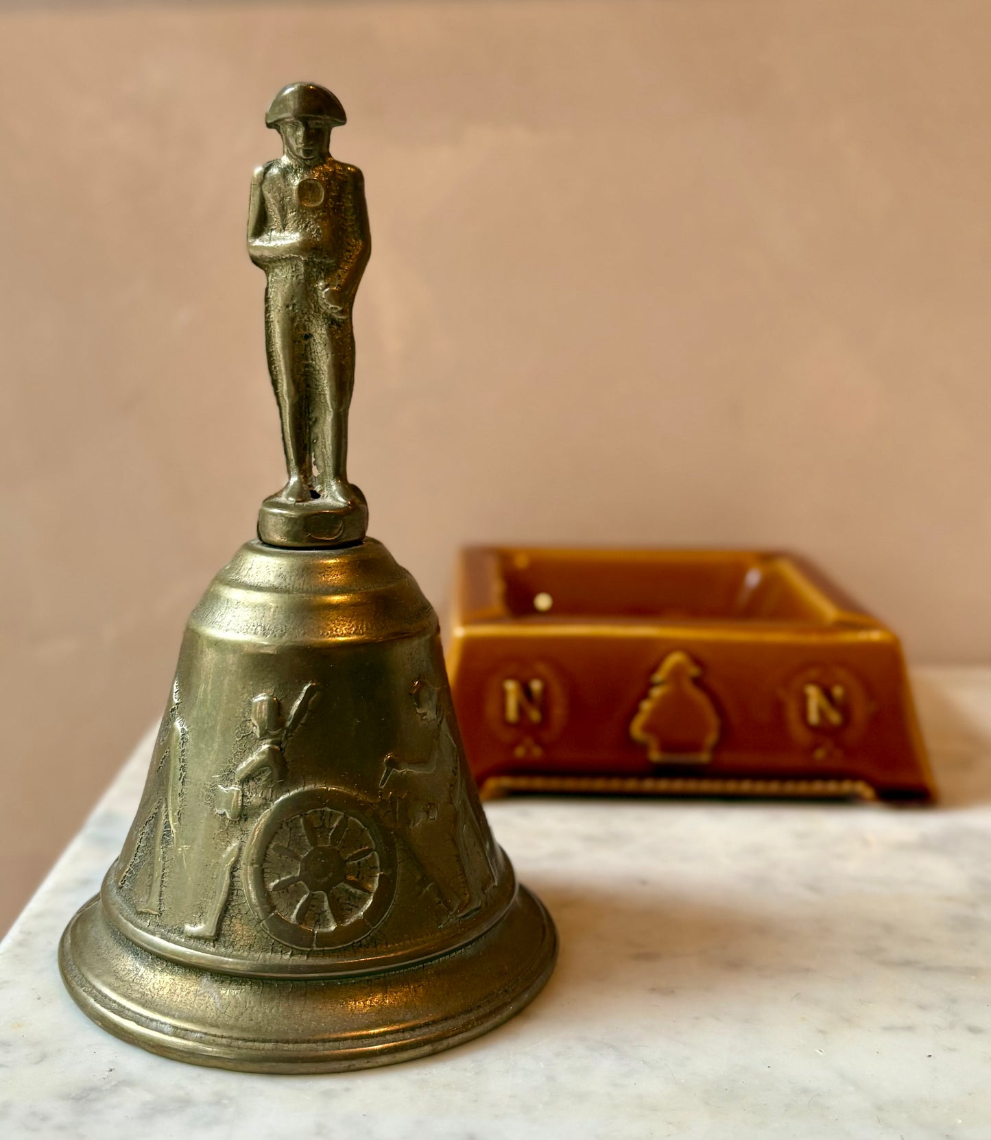 Vintage Bonaparte Napoleon Brass Bell