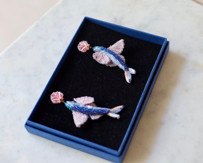 Flying Fish Earrings