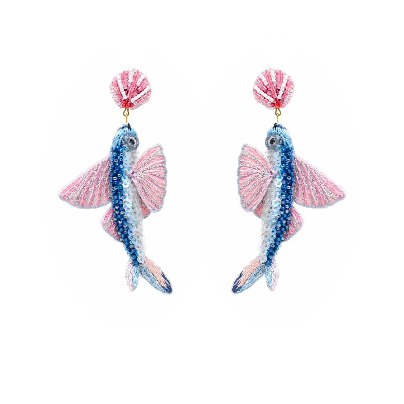 Flying Fish Earrings