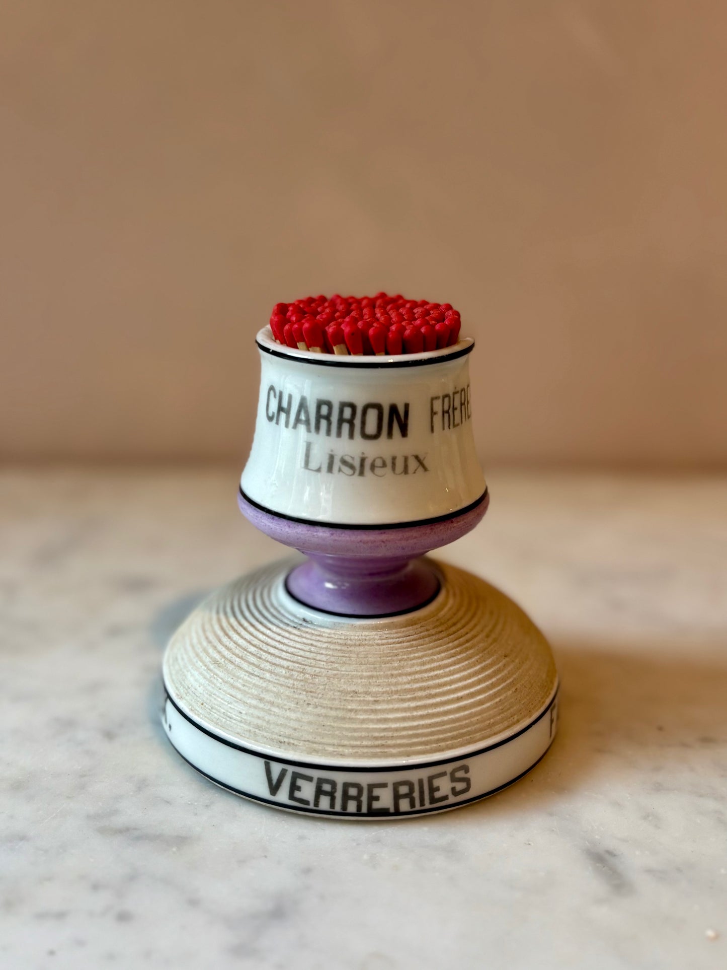 Vintage Paris Bistro Match Striker