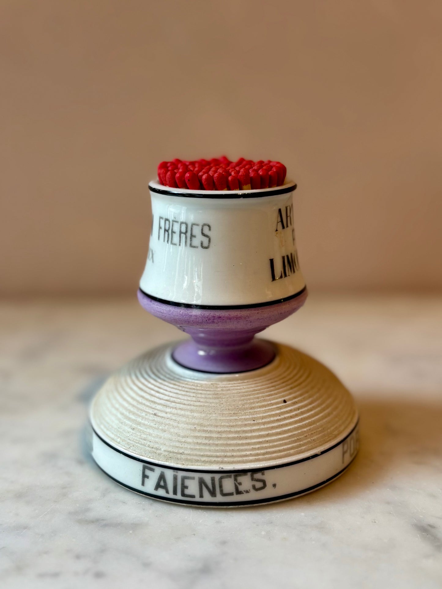 Vintage Paris Bistro Match Striker