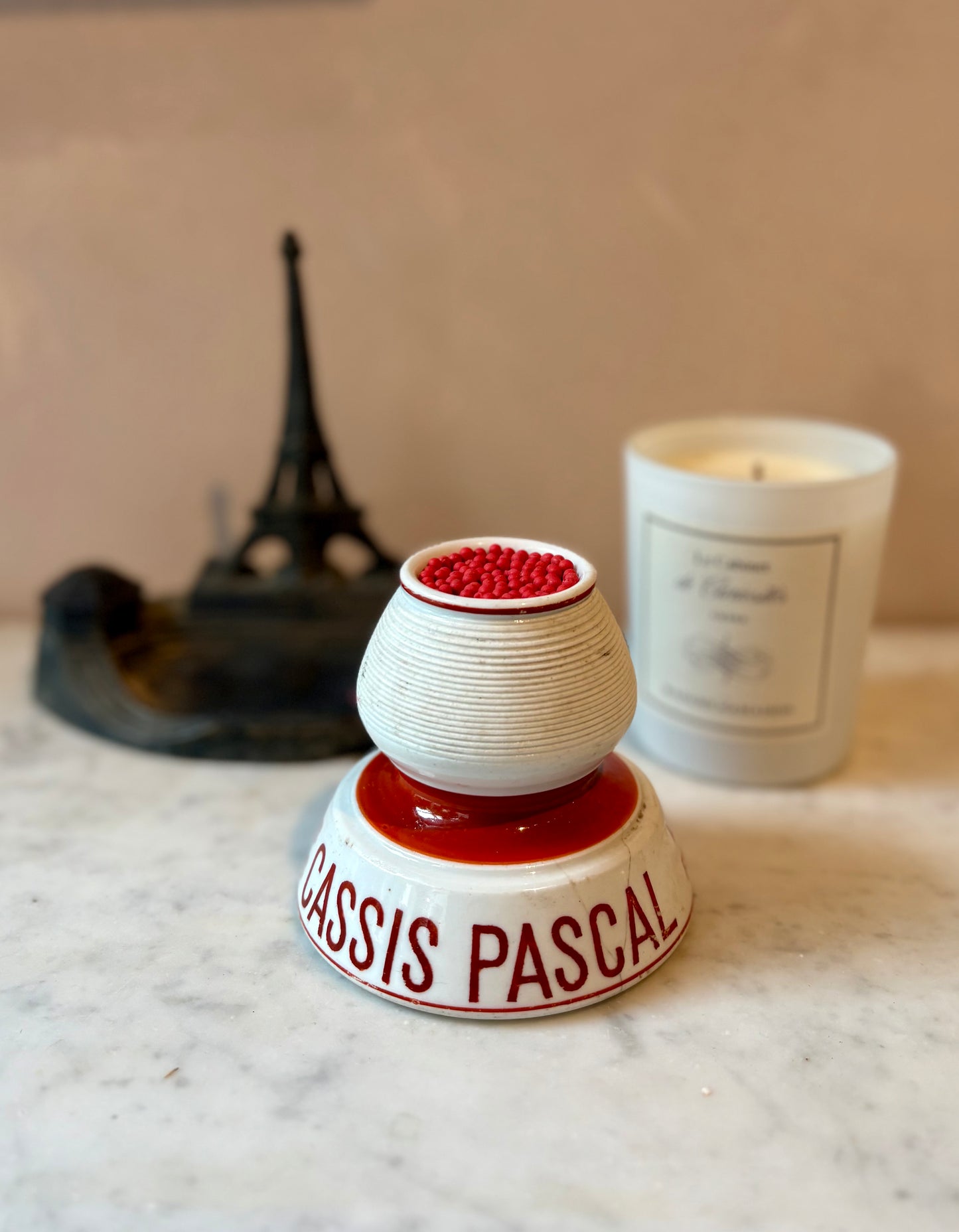 Vintage Paris Bistro Match Striker