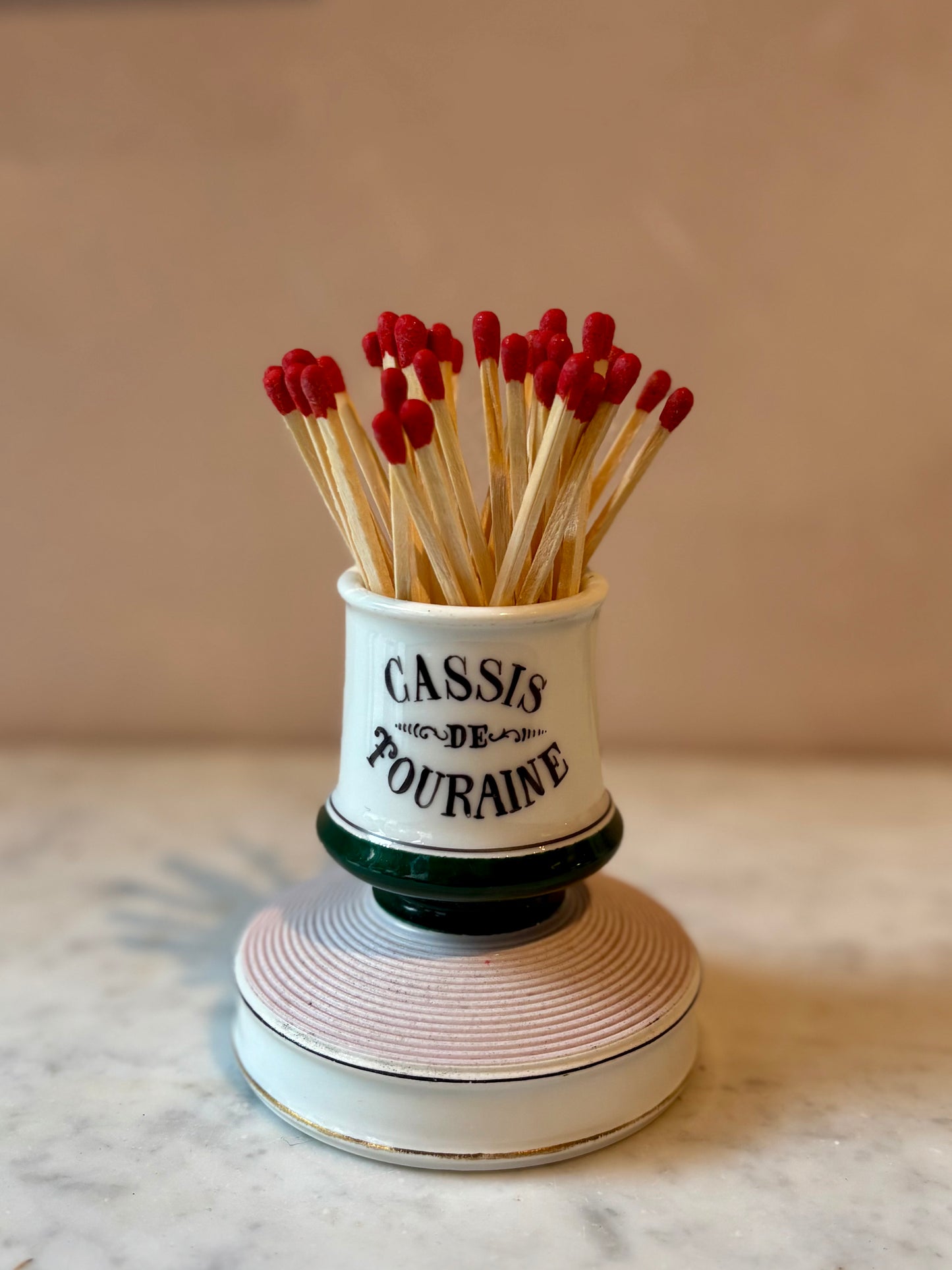 Vintage Paris Bistro Match Striker