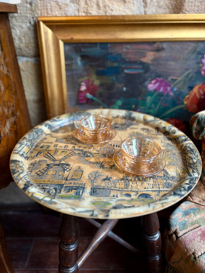 Vintage 1950s French Tray