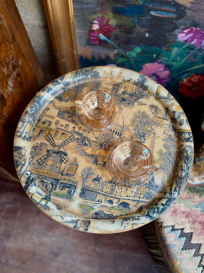 Vintage 1950s French Tray