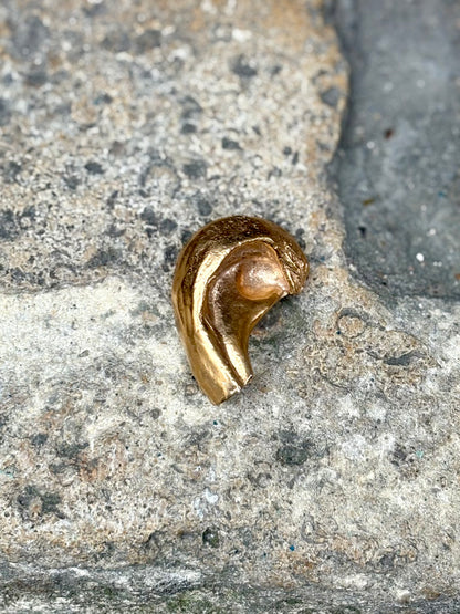 Gold-Plated Bronze Ear Cuff by INCARNEM
