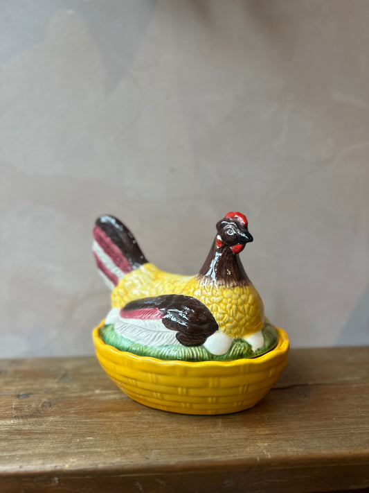 Mid-Twentieth Century Porcelain Hen Terrine