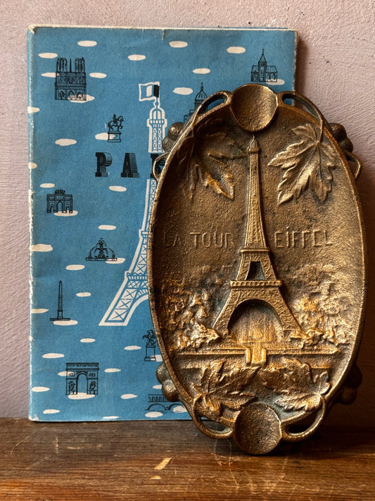 Art Nouveau Eiffel Tower Trinket Tray
