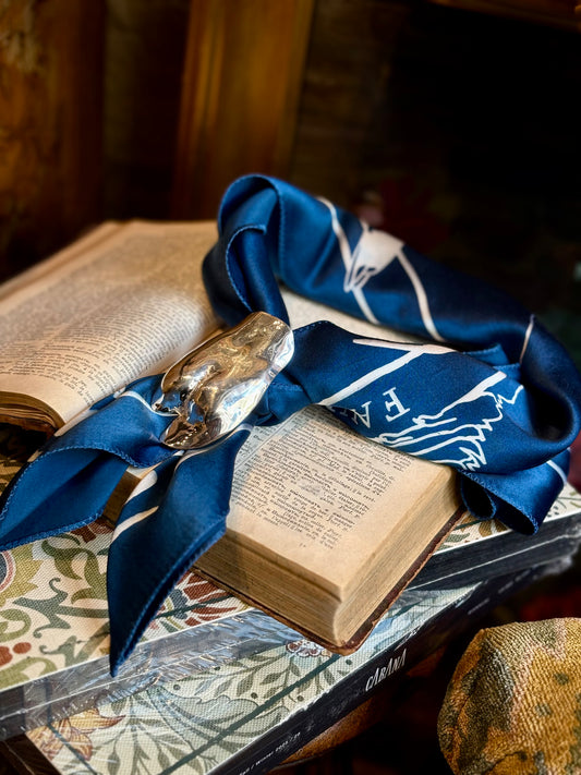 Solid Silver Bum Brooch by INCARNEM