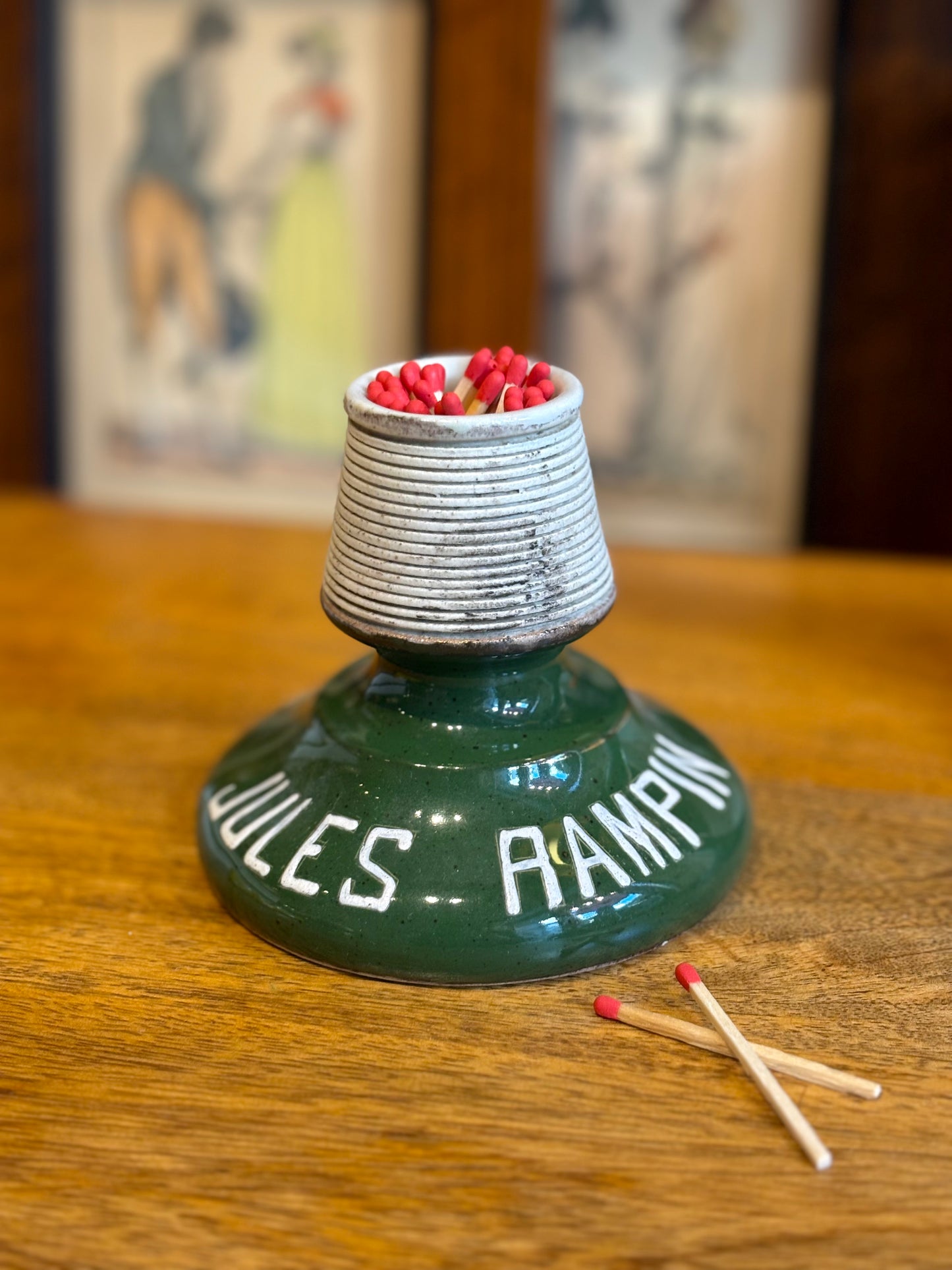 Vintage Paris Bistro Match Striker