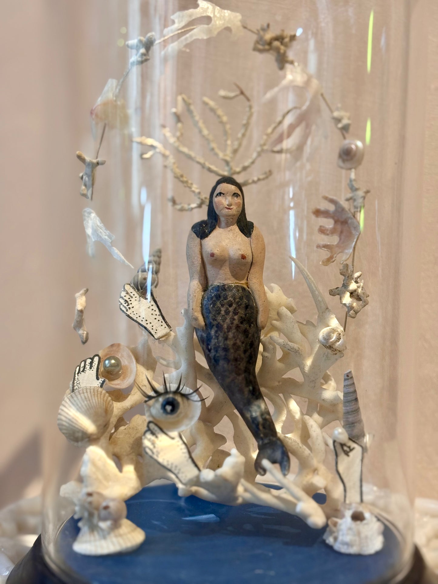 Works by Maïssa Toulet: Sacred Parisian Mermaid
