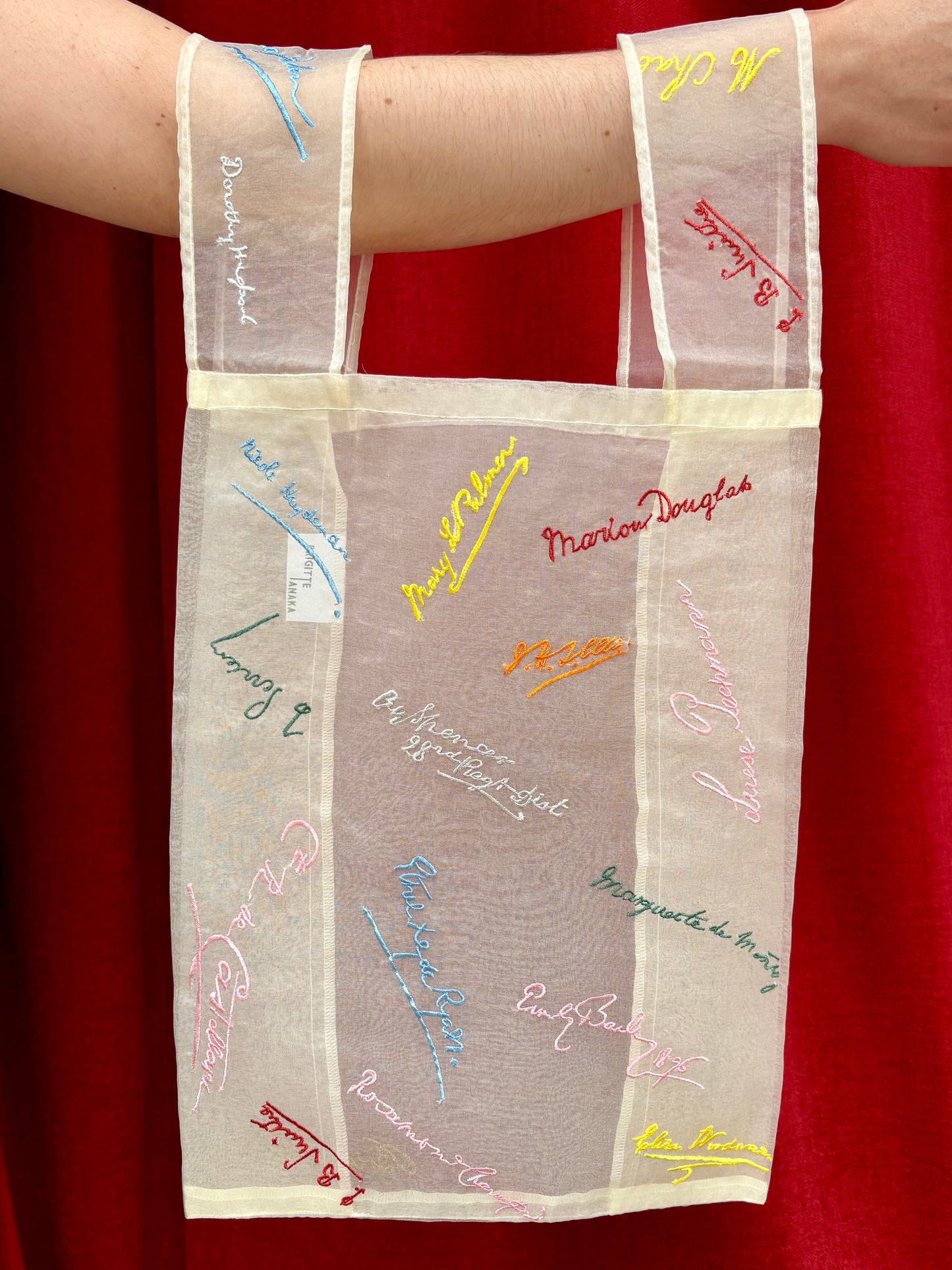 Brigitte Tanaka Signature Organza Bag
