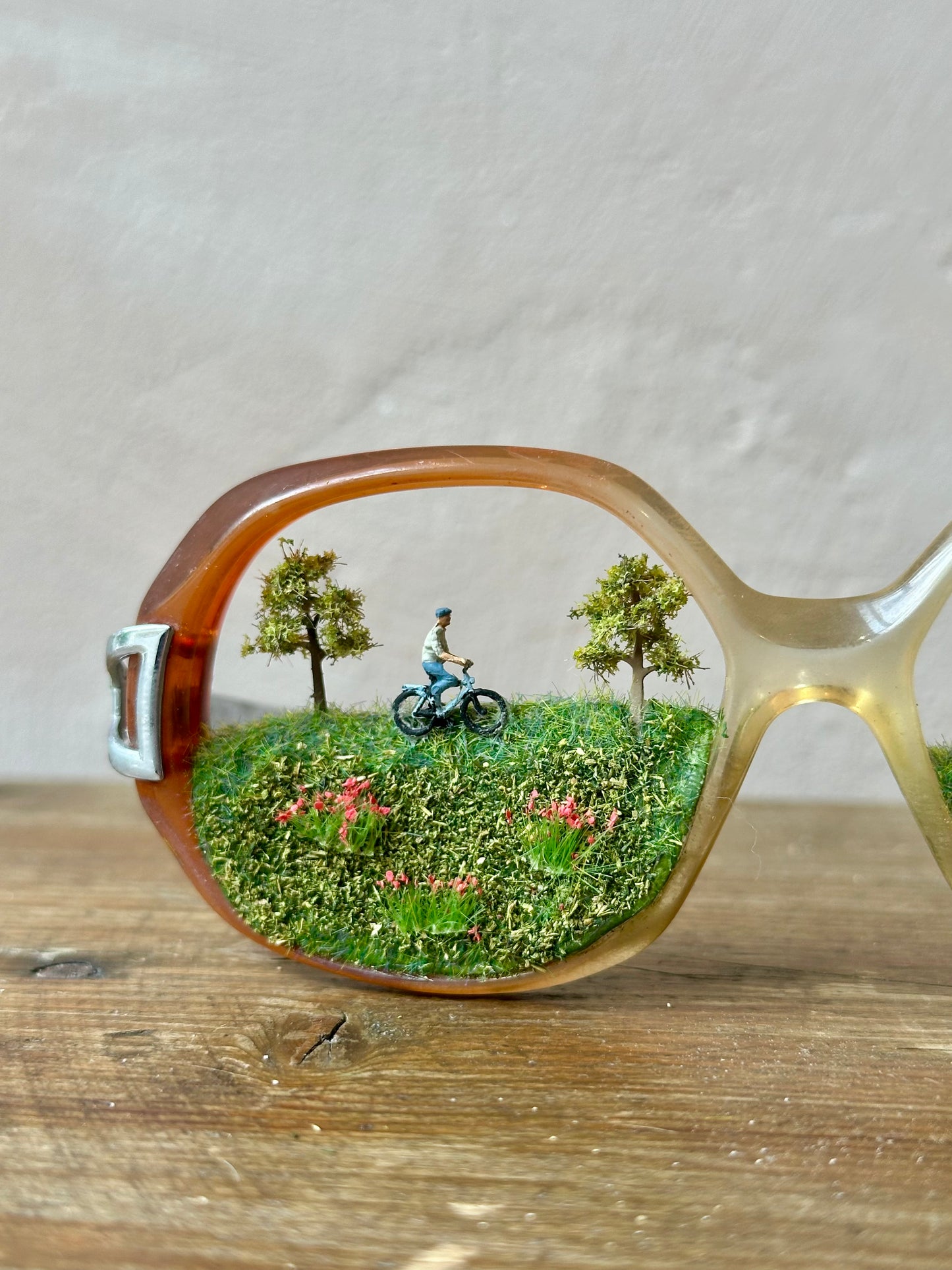 "La biche à la campagne" Surreal Glasses by Maïssa Toulet