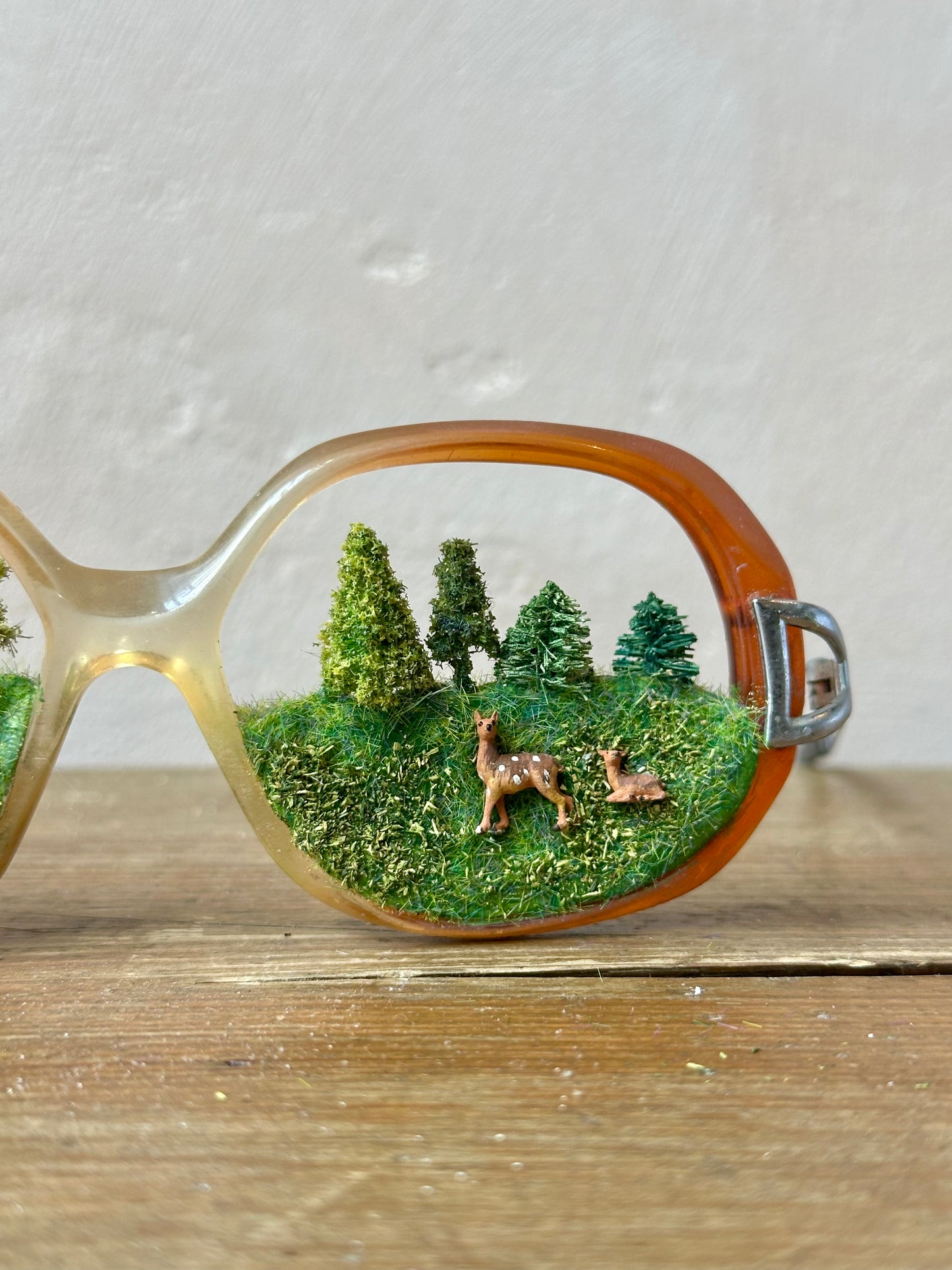 "La biche à la campagne" Surreal Glasses by Maïssa Toulet