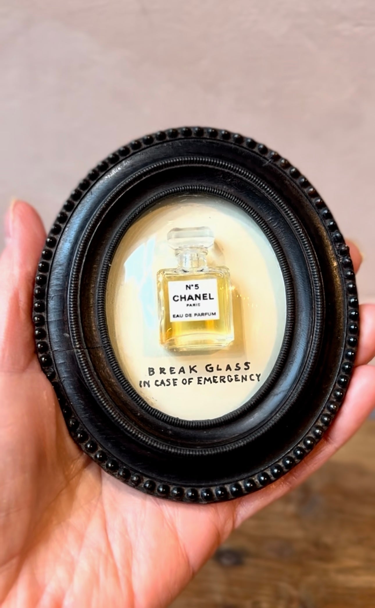Chanel “Break in Case of Emergency” Frame