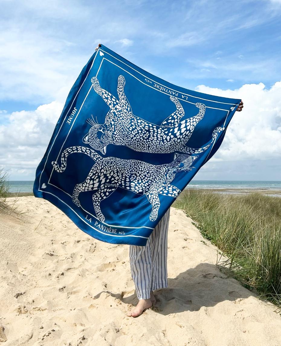Atelier Joume Large Panther Scarf